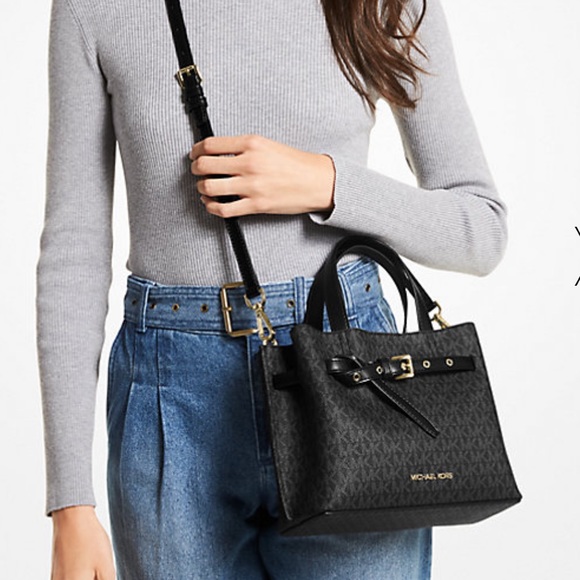 MICHAEL KORS OUTLET
Emilia Small Logo Satchel BLACK SIGNATURE COLOR - Picture 3 of 16